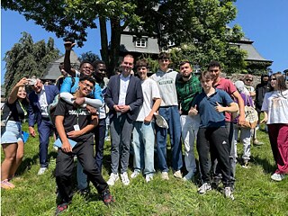 Gruppenfoto vom PASCH-Jugendkurs 2025