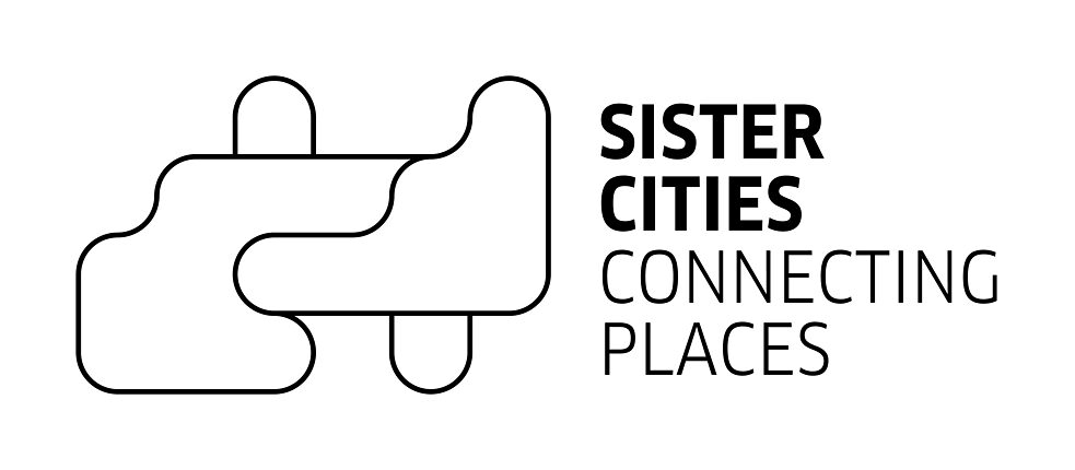 Sister Cities - logo b&w 