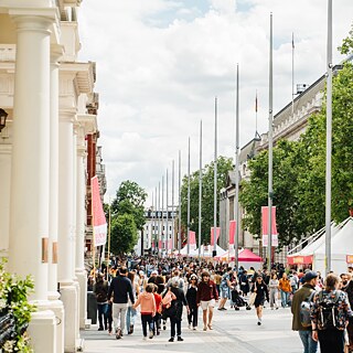Image of Exhibition Road in London