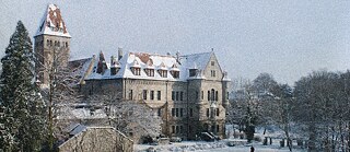 Die Nürnberger Burg bei Schnee