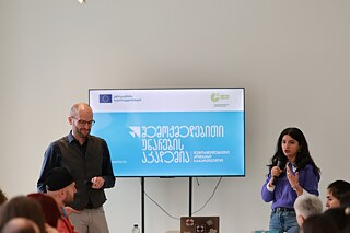 Creative Skills Academy - I cohort | Dr. Johannes Backhaus, Elene Toidze