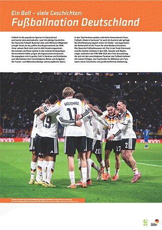 Ein Ball – viele Geschichten: Fußballnation Deutschland