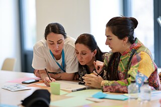 Creative Skills Academy - I Kohorte | Natia Bunturi, Guranda Mirgatia, Mariam Gorjoladze