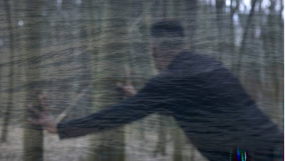 Tina Enghoff: film still from 'You Run but the Circle Surrounds You', Video 10:16 min, 2020, ©Tina Enghoff