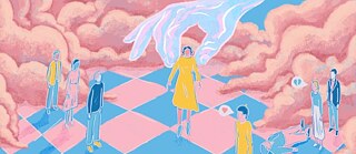 Illustration of a chess board