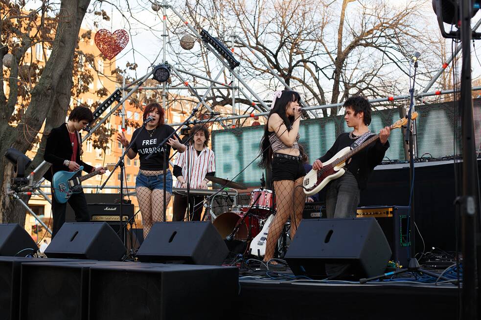 Solidaritätskonzert für die Turbina in Budapest im März 2026