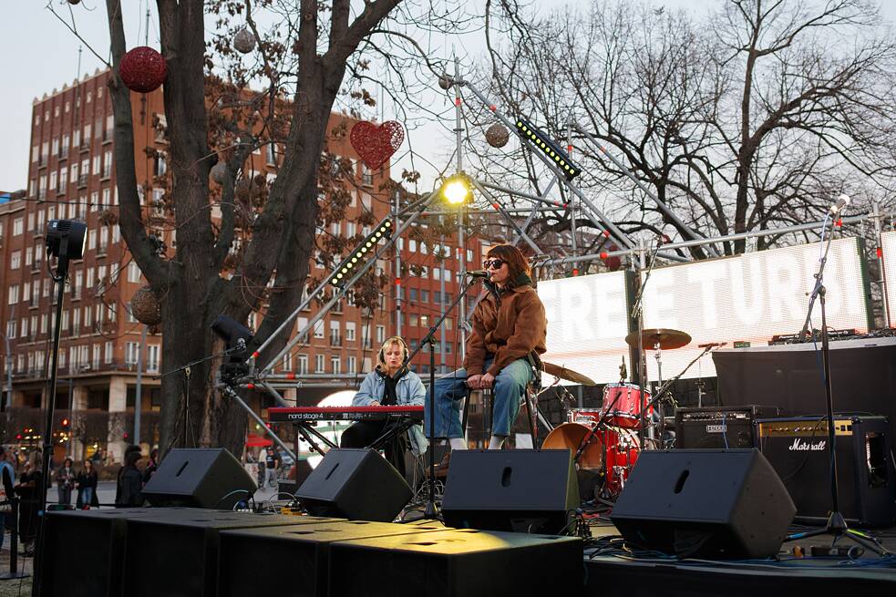 Solidaritätskonzert für die Turbina in Budapest im März 2026