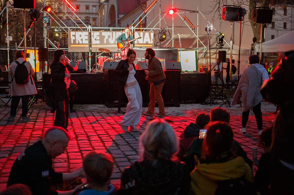 Solidaritätskonzert für die Turbina in Budapest im März 2026