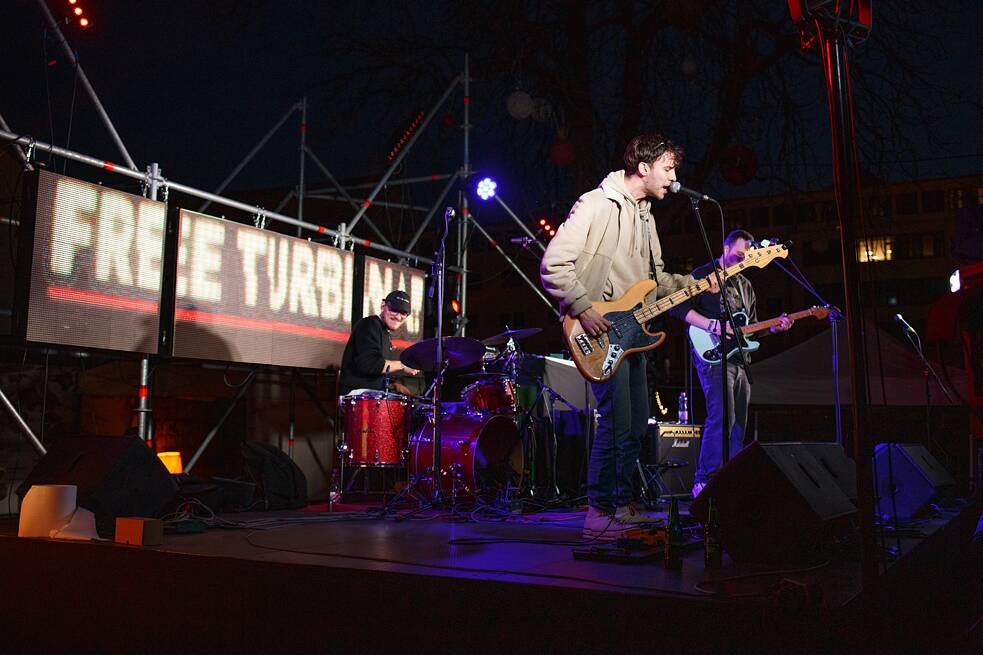 Solidaritätskonzert für die Turbina in Budapest im März 2026