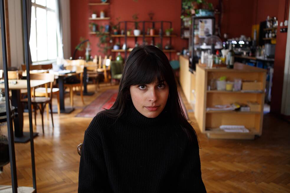 Die 23-Jährige Róza ist in der Turbina für Ausstellungen, Filmvorführungen und andere nichtmusikalische kulturelle Programme verantwortlich.