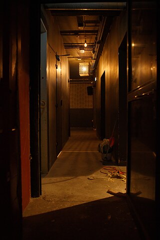 Die leeren Räumlichkeiten der Turbina im achten Budapester Stadtbezirk