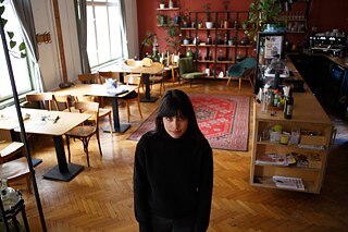 Die 23-Jährige Róza ist in der Turbina für Ausstellungen, Filmvorführungen und anderen nichtmusikalischen kulturelle Programme verantwortlich.