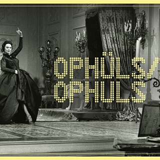 Schwarz-weißes Filmstill von "Lola Montez"