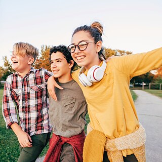 three young learners