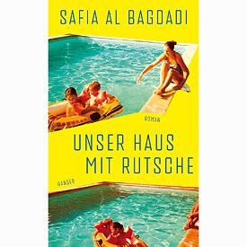 Unser Haus mit Rutsche 