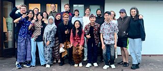 Team aus Indonesien beim Länderabend