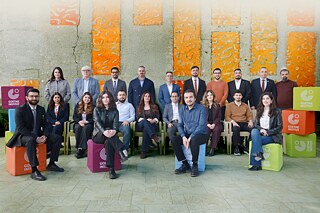 Gruppenbild vom Team des Goethe-Instituts Irak 