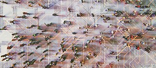 Menschen zu Fuß, Aufnahme von oben