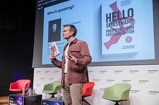 Stefan Radulovic at the AI conference in Athens