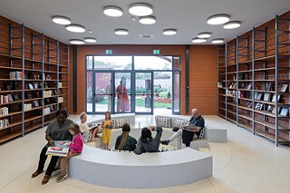 Die Bibliothek des neuen Goethe-Instituts in Dakar