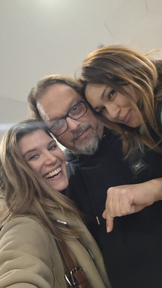 Antonela Martinovic, Tomislav Stengl and Vladana Vucinic at Dora, HRT