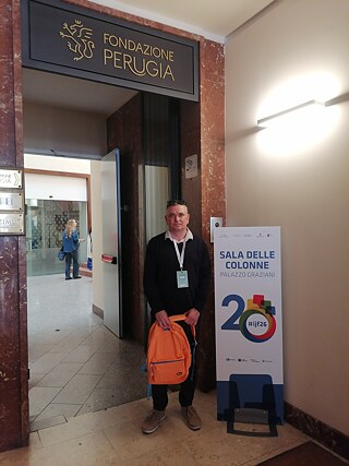 Jaroslav Zacko at the International Journalism Festival
