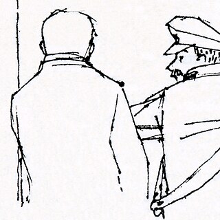 Zeichnung zweier Männer