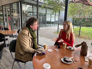 Medina Pasoma - meeting with Paul Cunningham 