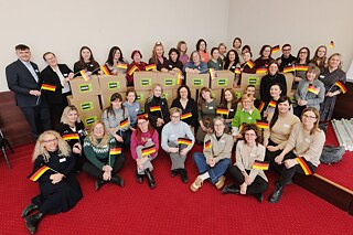 Teilnehmer*innen des Einführungsseminars zum Starterkit