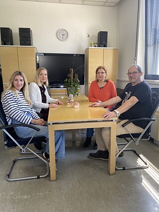 Lidija Backovic during her job shadowing at HRT