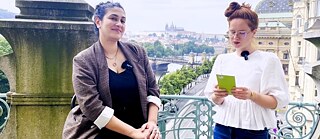 Balkonové rozhovory: Aida Baghernejad