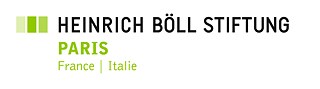 Das Bild zeigt das Logo der Heinrich-Böll-Stiftung in grün.