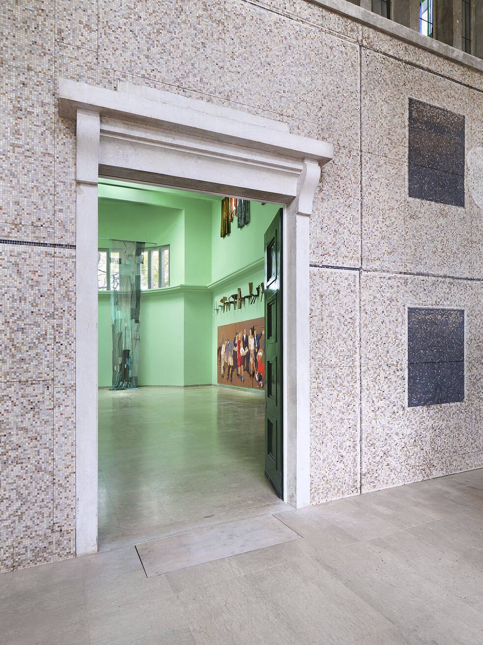 Henrike Naumann, The Home Front, 2026. Sung Tieu, Human Dignity Shall Be Inviolable, 2026. 