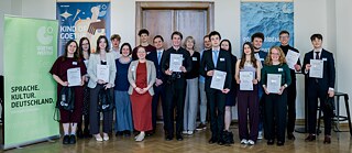 Skupinová fotografie finalistů