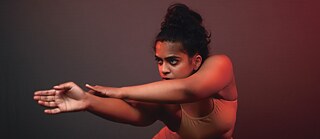 Sonia Soney war eine der ersten zwei WELTKUNSTZIMMER-Resident*innen in Düsseldorf im Rahmen des bangaloREsidency-Expanded-Programms.