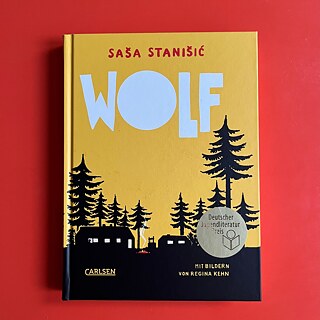 Bokomslag: “Wolf“ av Saša Stanišić