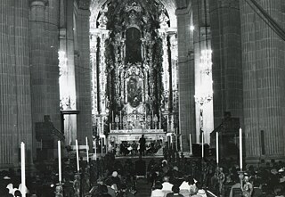 Concierto en la Catedral Metropolitana de la Ciudad de México, 1969.