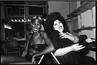 Tally Brown with Grace Jones