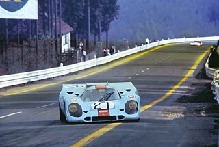  917 KH Coupé en Spa 1971, pilotos Pedro Rodríguez y Jackie Oliver, 1.º lugar en la clasificación general.