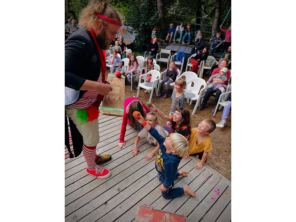 Kinderprogramm in der Hájovňa