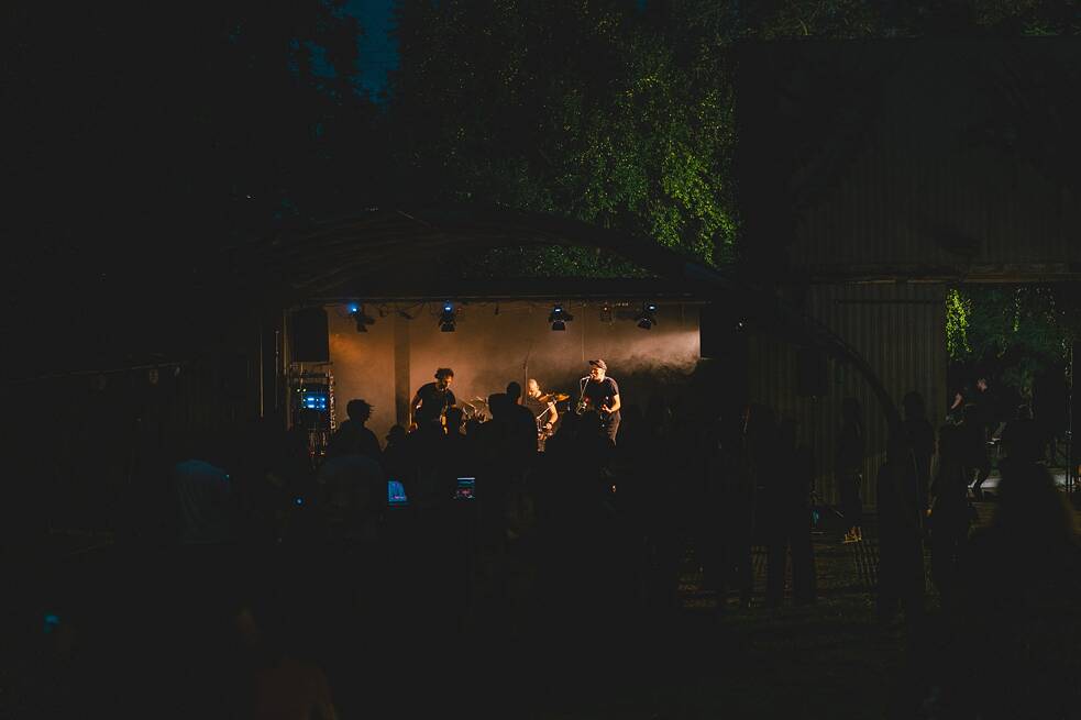 Ein Konzert im Hidepark