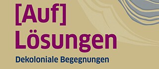 Bannerbild für Projekt Dissolutions - Text auf ein abstrakten Umfeld
