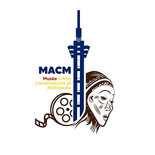 Logo des Musée d'Arts Contemporain et Multimédia (MACM) mit stilisierter Bildmarke und dem ausgeschriebenen Museumsnamen.