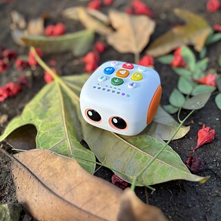  Roboteca_Tale-Bot Pro im Garten des Goethe-Instituts