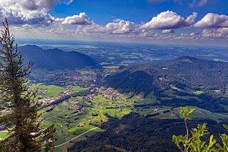 Blick auf Ruhpolding