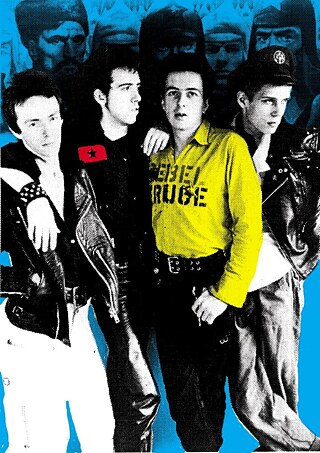 Stilisiertes Bandfoto The Clash