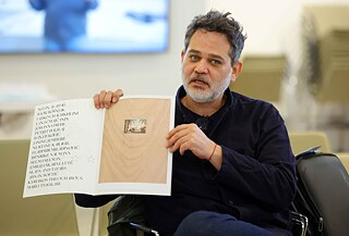 A participant presents a page from the “ EVROVIZION ” magazine.
