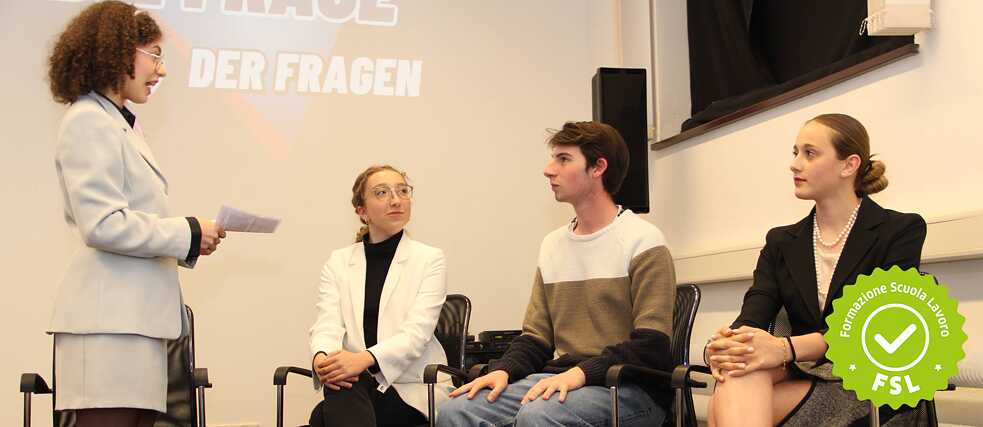 "Die Frage der Fragen" ("La domanda delle domande") - Il contributo italiano al talk