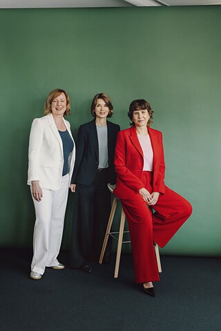 v. l. Gesche Joost, Doreen Kirmse und Gitte Zschoch