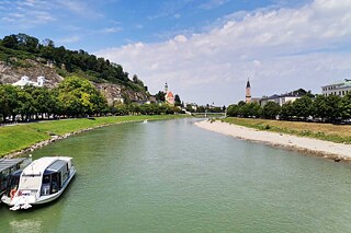 Blick auf die Salzach